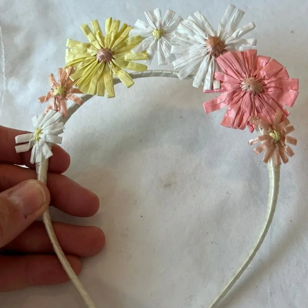 J.Crew Crewcuts Girls Flower Crown Headband BP699